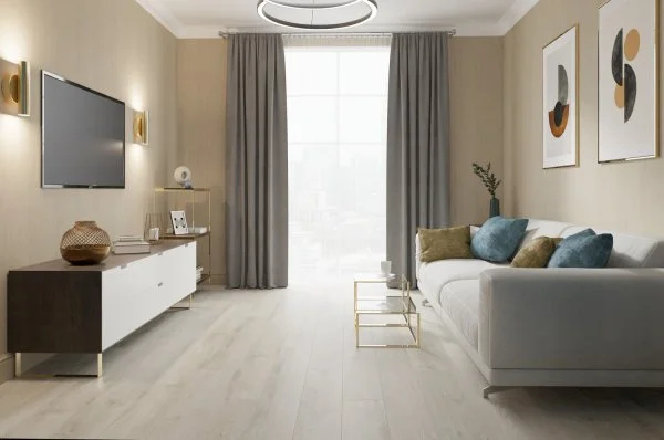 Ламинат Egger PRO 8/32 Дуб Кортина белый EPL034 в Томске