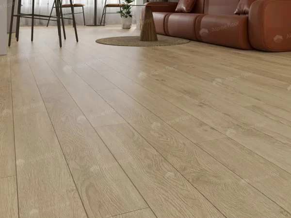 Каменно-полимерная плитка Alpine Floor Grand Sequoia Village Миндаль ECO 11-607 4мм, 43 класс в Томске