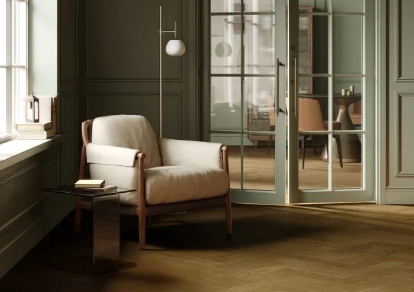 Паркетная доска Quartz Parquet Штучный паркет Дуб Кедровый Латте 44-1258-59 в Томске