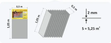 Подложка Солид 3мм листовая серая (5,25м2) в Томске