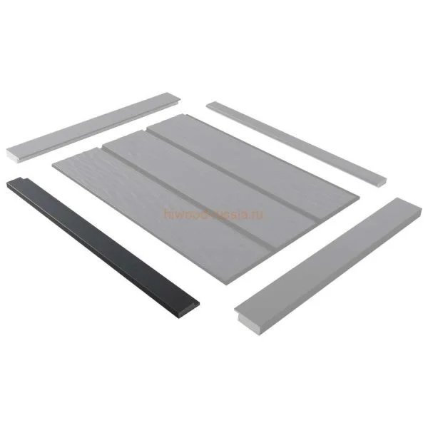 Финишный молдинг LF124A GR15K правый декорированный (42х12х2700мм) в Томске