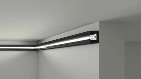 Профиль NMC Wallstyl IL12 Black (25х20х2000мм) в Томске