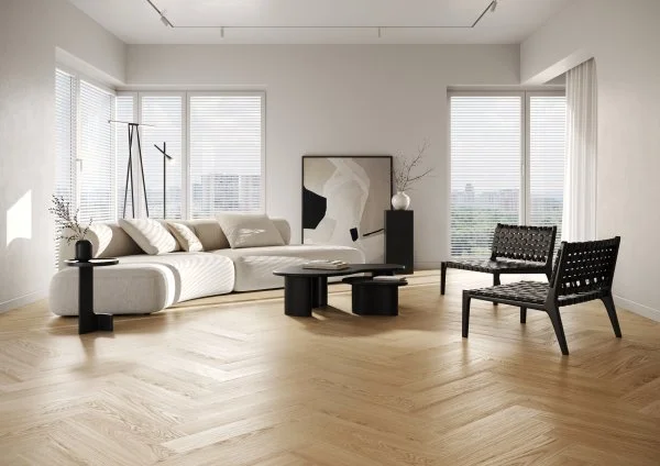 Паркетная доска Quartz Parquet Английская Ёлка Дуб Тоскана 33-407 в Томске