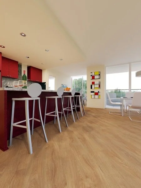 Кварц-виниловая плитка FineFloor Light Дуб Эно FF-1371 в Томске