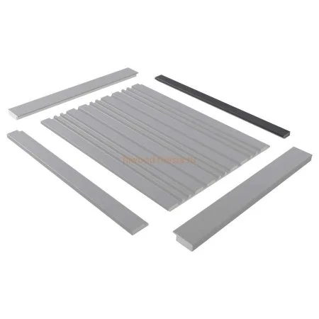 Финишный молдинг LF124B GR3 левый декорированный (31х12х2700мм) в Томске