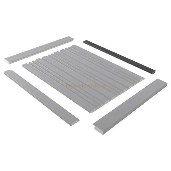 Финишный молдинг LF124B GR3 левый декорированный (31х12х2700мм) в Томске