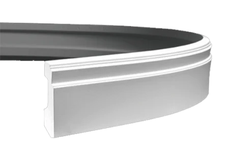 Плинтус Европласт 1.53.101 (110х26х2000 мм) Гибкий в Томске