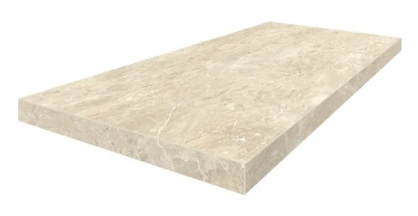 Керамогранит Coliseum Да Винчи Беж Ступень угловая левая (Натуральный, 33х60) в Томске