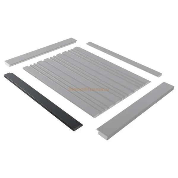 Финишный молдинг LF124A GR3 правый декорированный (42х12х2700мм) в Томске