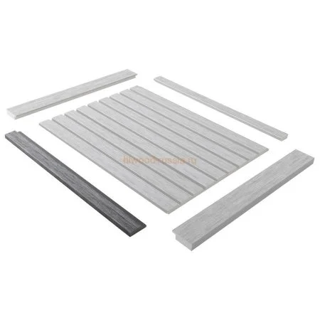 Финишный молдинг LF124A GN68 правый декорированный (42х12х2700мм) в Томске