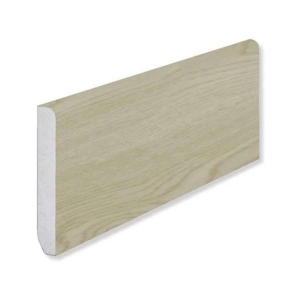 Кварцевый плинтус Fargo 18001-35 Ясень Белый 80х11х2200 мм в Томске