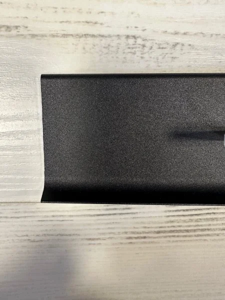 Алюминиевый плинтус Bonkeel ПЛ80 515л Черный (78,5х11,2х2500мм) в Томске