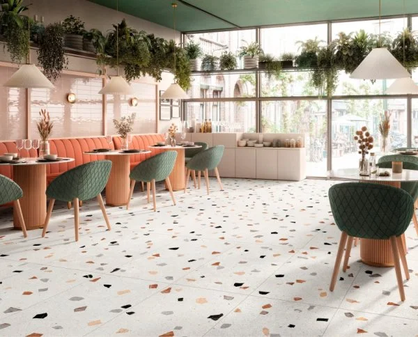 Керамогранит Coliseum Палладио Уайт 60х120 (Натуральный и Реттифицированный) в Томске