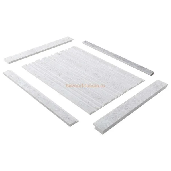 Финишный молдинг LF124B W50 левый декорированный (31х12х2700мм) в Томске