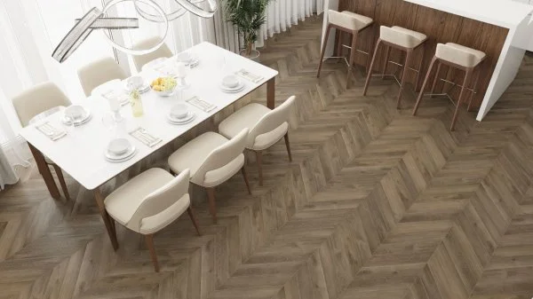 Кварц-виниловая плитка Alpine Floor Chevron Дуб Насыщенный ECO 20-4 (2,5 мм. 43 класс) в Томске