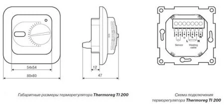 ТерморегуляторThermoreg TI-200 Black в Томске
