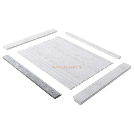 Финишный молдинг LF124A W50 правый декорированный (42х12х2700мм) в Томске