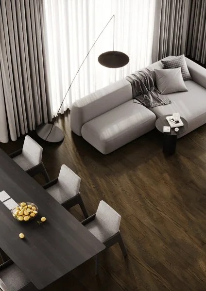 Паркетная доска Quartz Parquet Классик 5 мм Дуб Брауни 413 в Томске