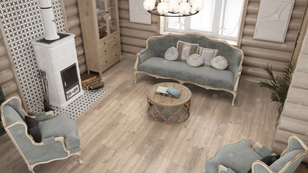 Каменно-полимерная плитка Alpine Floor Real Wood Дуб Натуральный ECO 2-5, 6 мм 43 класс в Томске