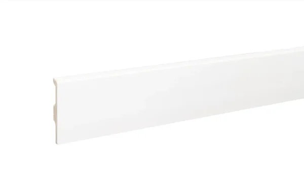 Плинтус дюрополимерный Bonkeel 01 Белый (80х14х2000 мм) в Томске
