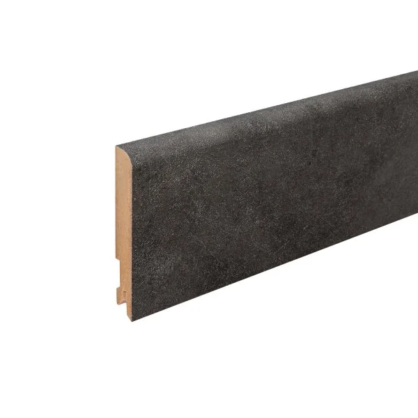 Плинтус MDF Bonkeel 24064 Бетон Лофт Графит (100х16х2400 мм) в Томске