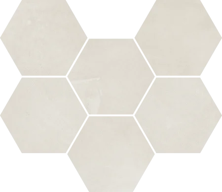 Керамогранит Italon Континуум Полар Мозаика Гексагон (Натуральная 25х29) в Томске