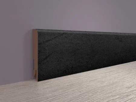 Плинтус MDF Bonkeel 24034 Чёрный Лофт (80х16х2400 мм) в Томске