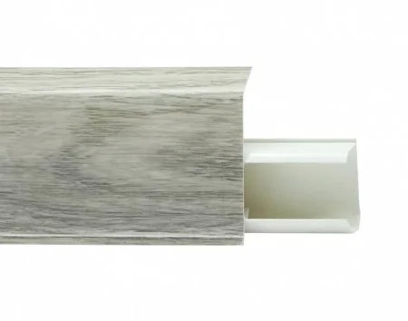Пластиковый плинтус Royce №549 Дуб Альба (55х23х2200мм) в Томске