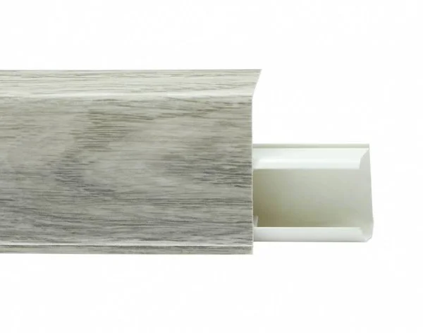 Пластиковый плинтус Royce №549 Дуб Альба (55х23х2200мм) в Томске
