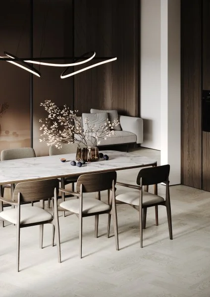 Паркетная доска Quartz Parquet Штучный паркет Дуб Скандинавский 44-1258-57 в Томске