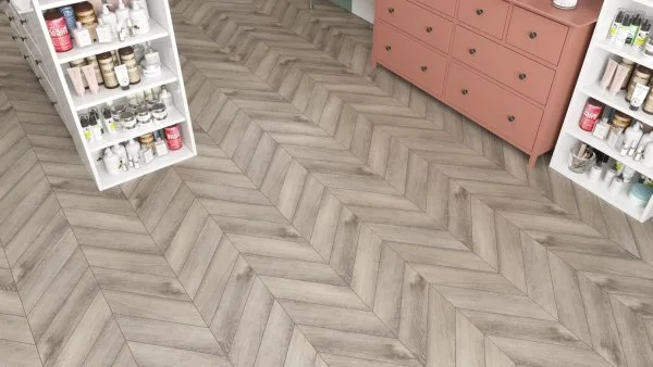 Кварц-виниловая плитка Alpine Floor Chevron Дуб Исида ECO 20-8 (2,5 мм. 43 класс) в Томске