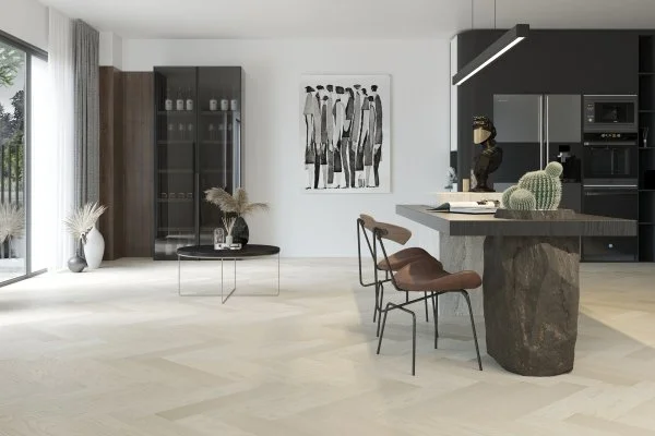 Паркетная доска Quartz Parquet Английская Ёлка Дуб Песочный 33-408 в Томске