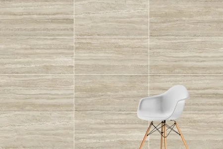 Керамогранит Vitra CityStone Травертин Линейный 60х120 (Натуральная и Реттифицированная) в Томске