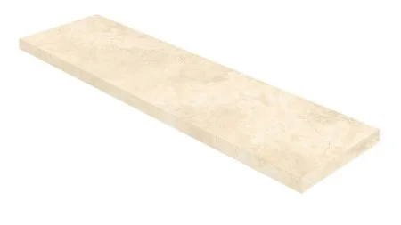 Керамогранит Coliseum Аурелия Уайт Ступень угловая правая (Натуральный, 33х120) в Томске