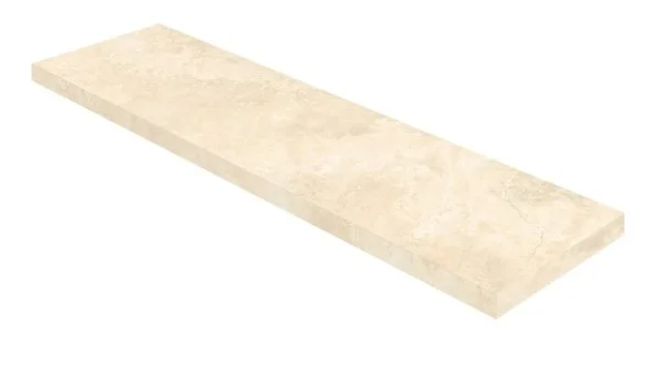 Керамогранит Coliseum Аурелия Уайт Ступень угловая правая (Натуральный, 33х120) в Томске