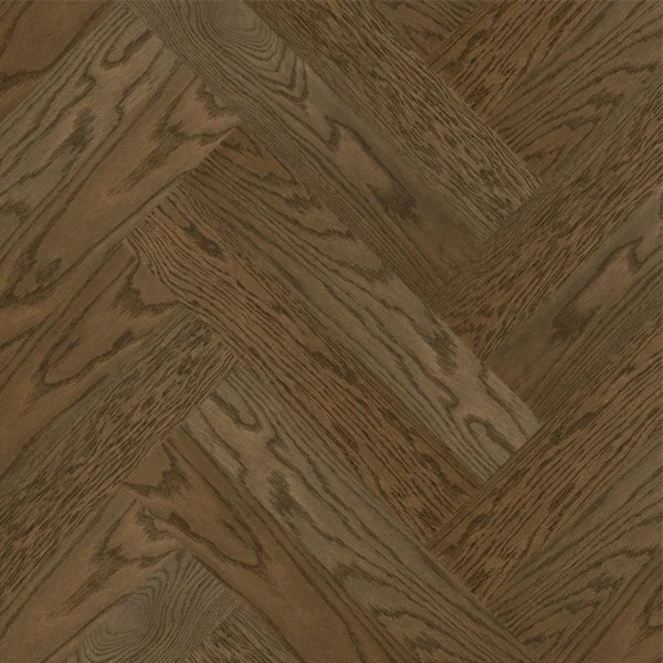 Паркетная доска Quartz Parquet Английская Ёлка Дуб Брауни 33-413 в Томске