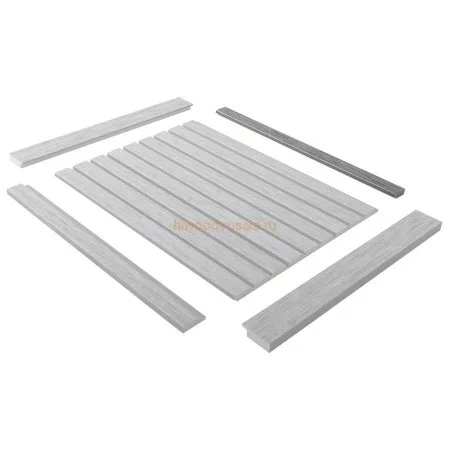 Финишный молдинг LF124B GN68 левый декорированный (31х12х2700мм) в Томске