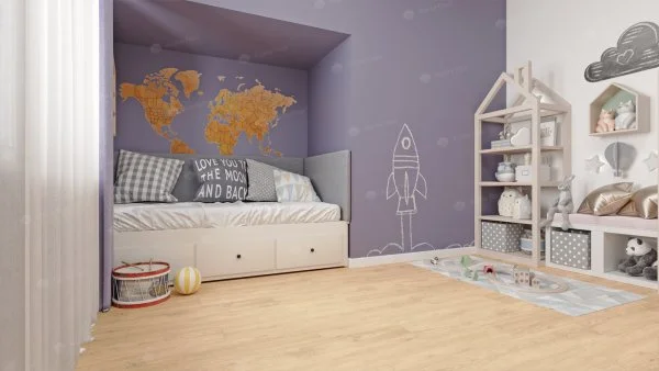 Каменно-полимерная плитка Alpine Floor Classic Light Дуб Ваниль Селект ECO 106-33 MC 3.5мм, 34 класс в Томске