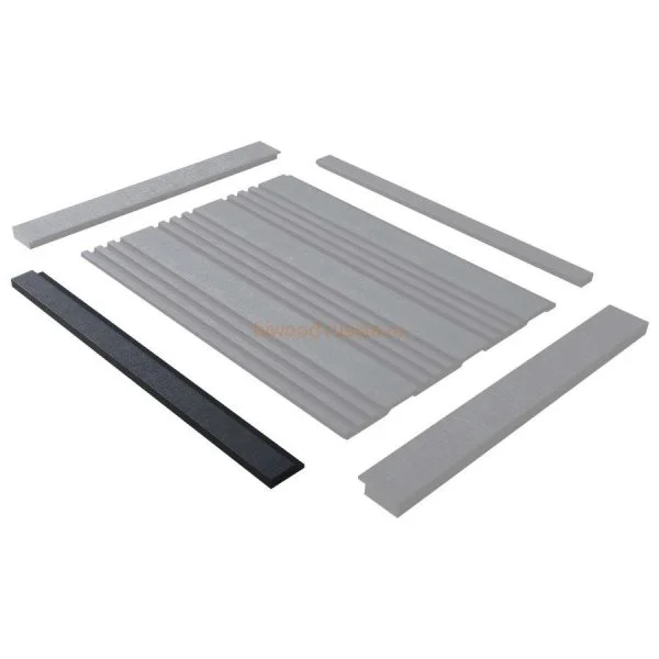 Финишный молдинг LF124A BK114K правый декорированный (42х12х2700мм) в Томске