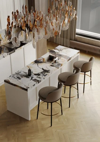 Кварц-виниловая плитка Fargo Herringbone 44-720-16 Дуб Копенгаген в Томске