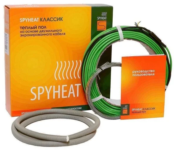 Теплый пол SpyHeat кабель,  9,4 - 12,5 кв.м / SHD-15-1500 в Томске