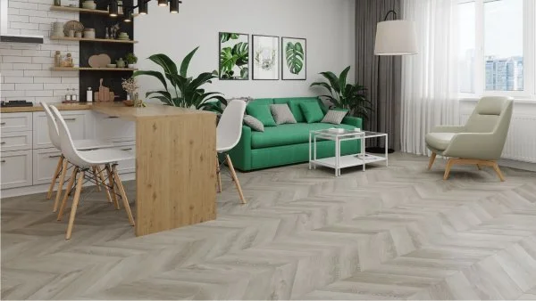 Кварц-виниловая плитка Alpine Floor Chevron Дуб Фантазия ECO 20-1 (2,5 мм. 43 класс) в Томске