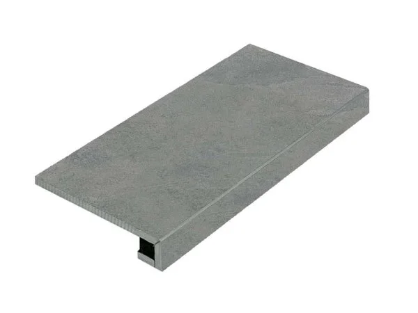 Керамогранит Italon Материя Карбонио 33х120 ступень фронтальная в Томске