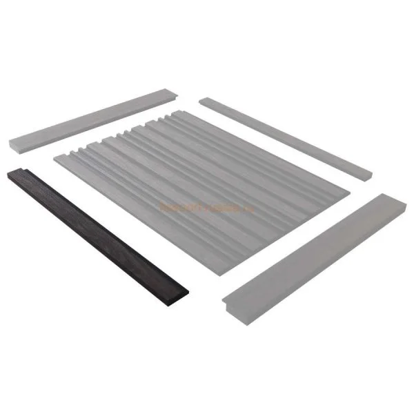 Финишный молдинг LF124A BR395K правый декорированный (42х12х2700мм) в Томске