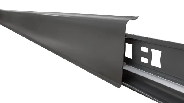 Плинтус пластиковый Arbiton INDO70 220 Чёрный матовый 2.5 м в Томске