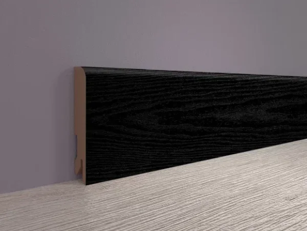 Плинтус MDF Bonkeel 24033 Чёрное Дерево (80х16х2400 мм) в Томске