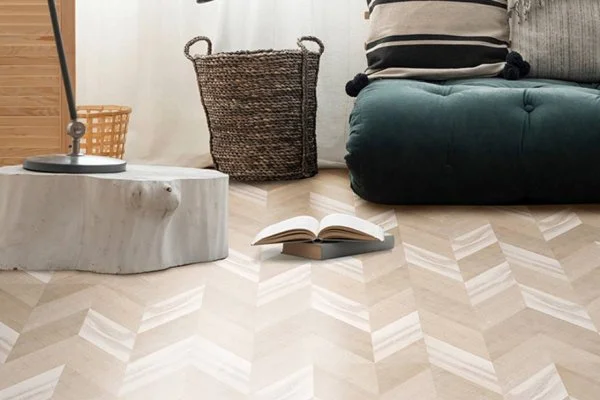 Пробковое покрытие CorkStyle Chevron Creme в Томске