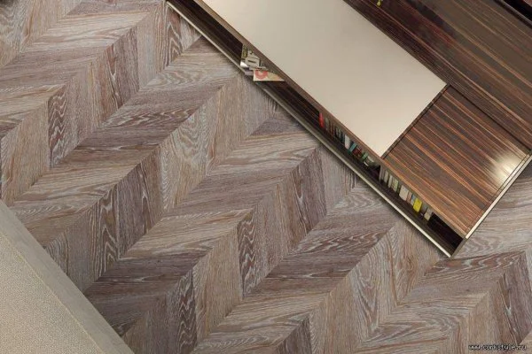Пробковое покрытие CorkStyle Chevron Brown (1235*305*6 мм) HC в Томске