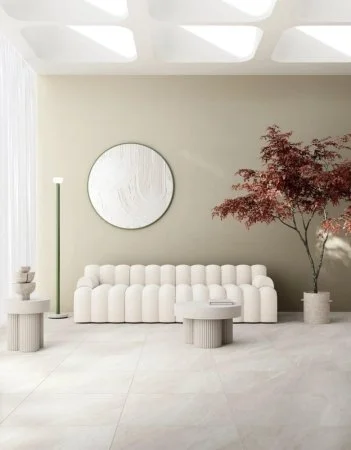 Керамогранит Coliseum Контеа Уайт 60х60 (Натуральный и Реттифицированный) в Томске