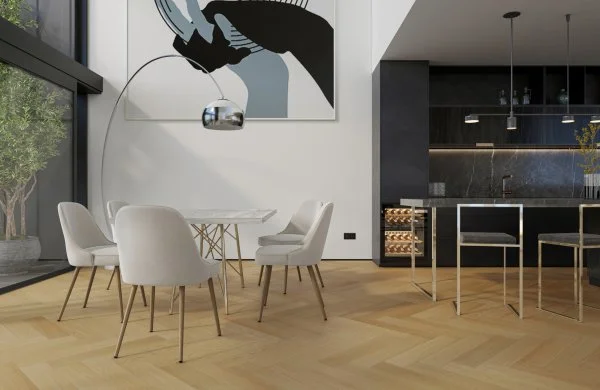 Паркетная доска Quartz Parquet Английская Ёлка Дуб Тоскана 33-407 в Томске